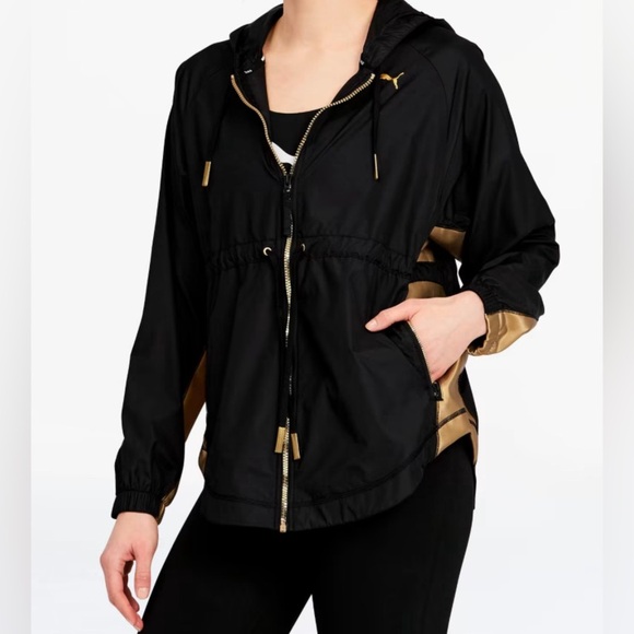 Puma Jackets & Blazers - Puma Metal Splash Hooded Women's Training Anorak Jacket